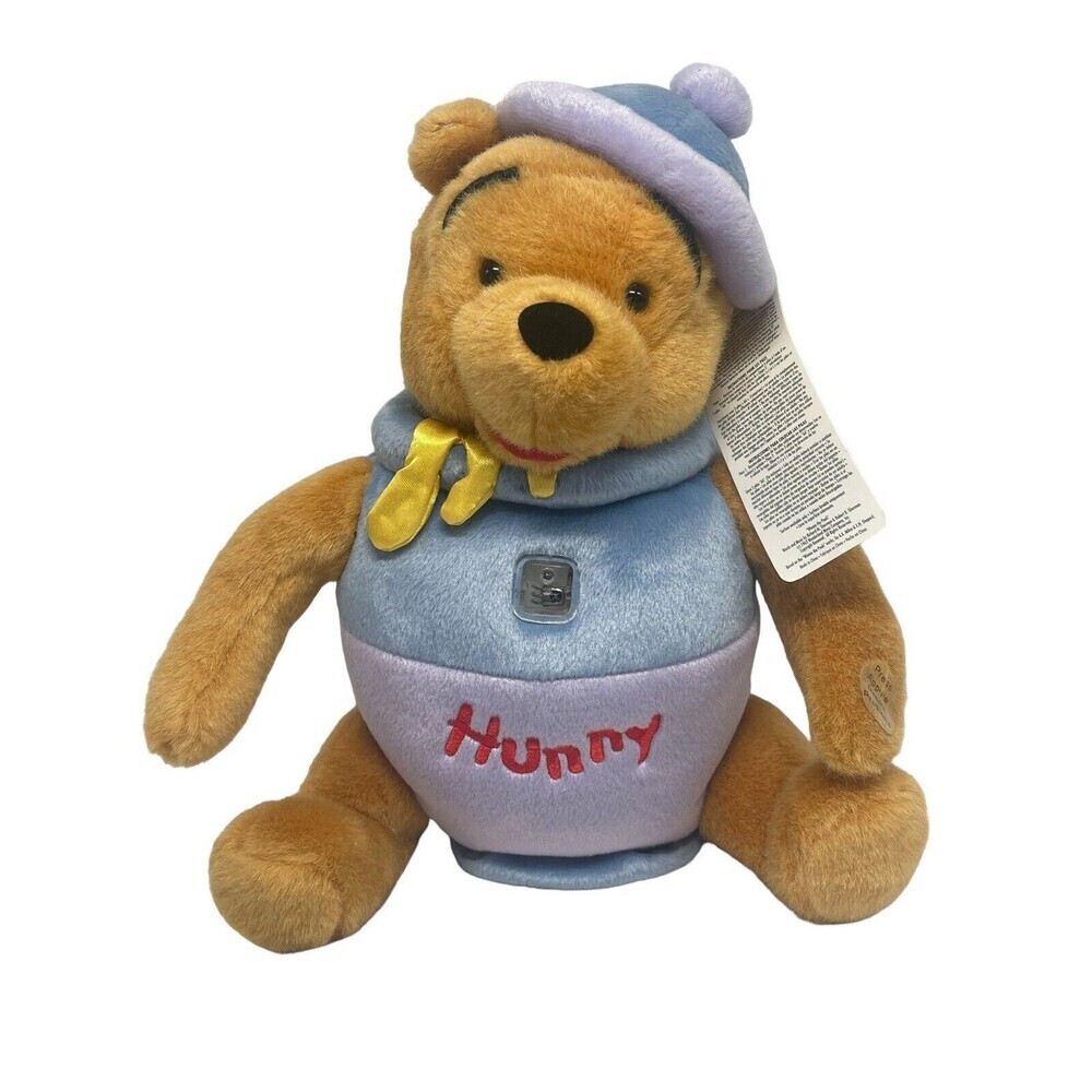 Disney Store Winnie The Pooh Hunny Electronic Sensor Dancing Toy RARE Working